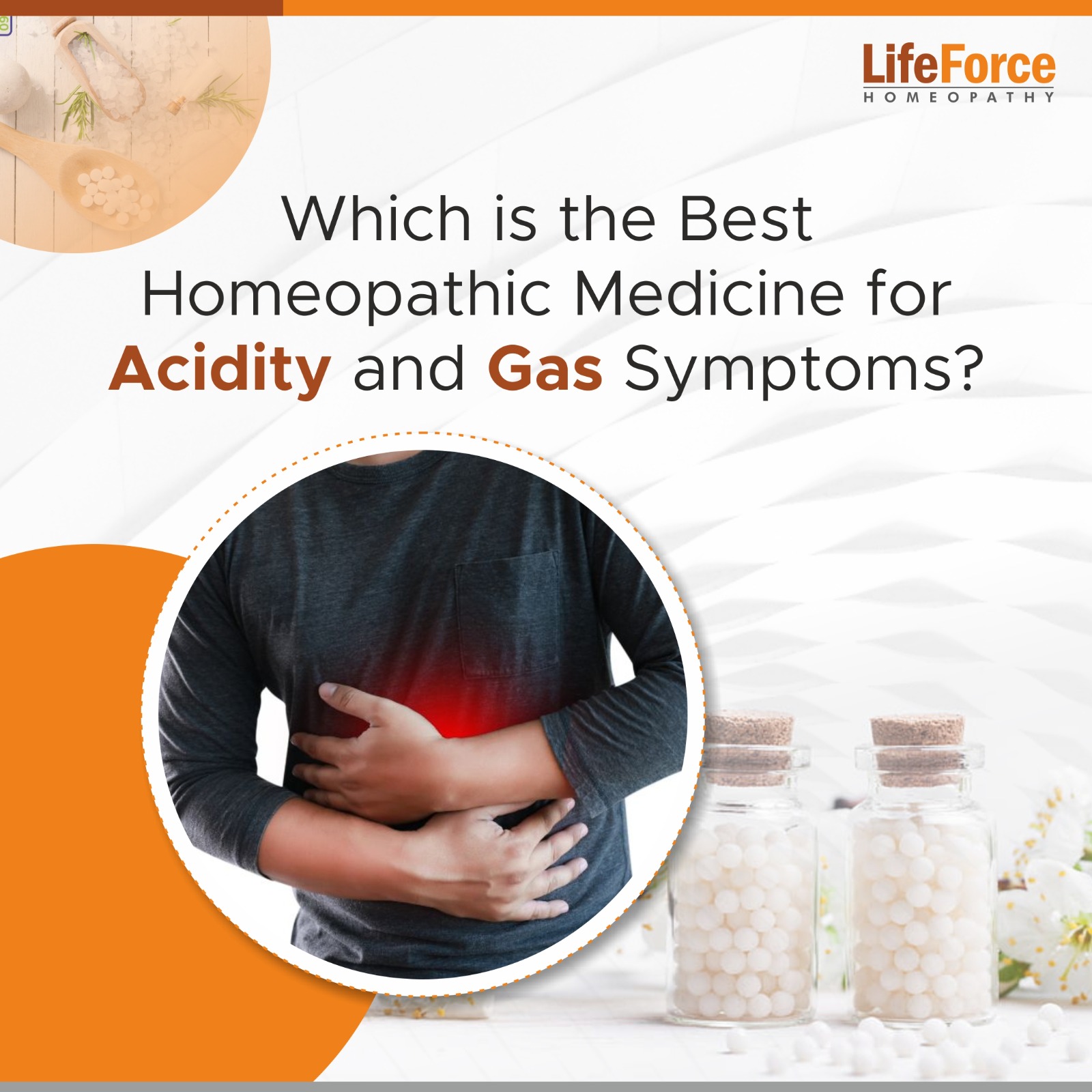 Best Homeopathic Medicine for Acidity and Gas Symptoms